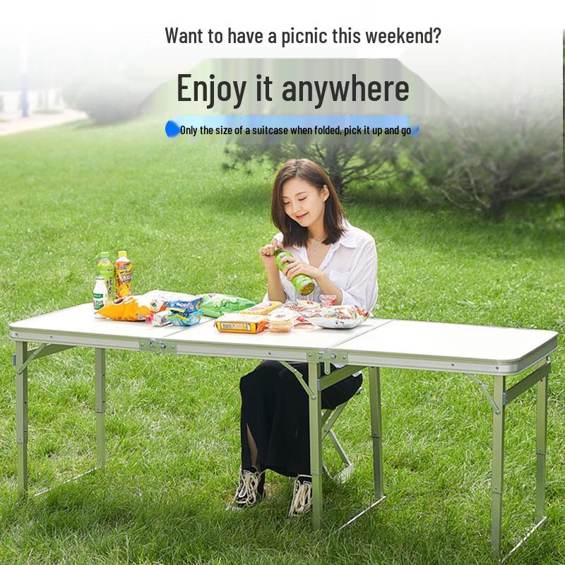 OIMG Portable Outdoor Folding Table