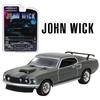 Greenlight 1/64 Hollywood Series 18 John Wick (2014) 1969 Ford Mustang Boss 429 Diecast Vehicle