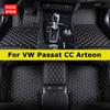 Custom Car Floor Mats For VW CC Arteon Auto Carpets Foot Coche Accessorie