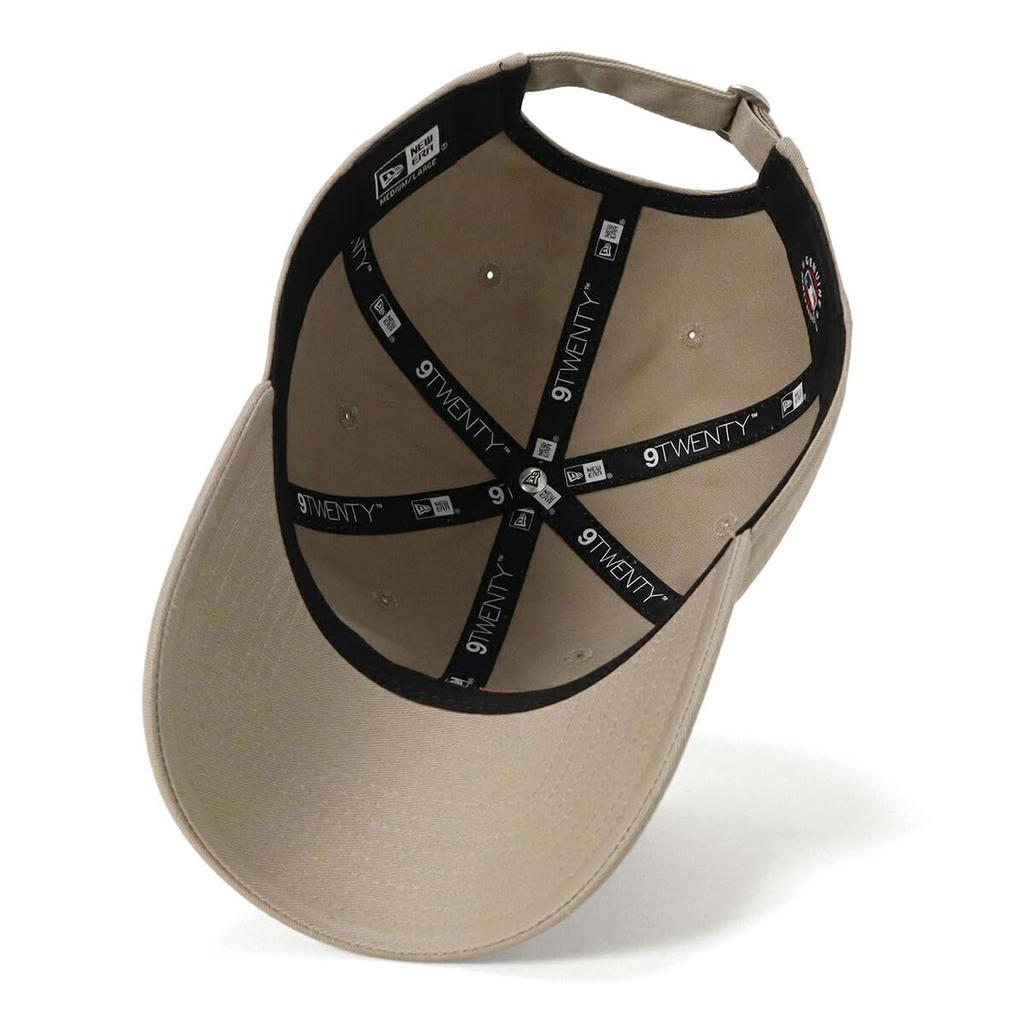 ONSPOTZ LA 9Twenty Long MLB Los Angeles Dodgers [New Era] Низкопрофильная кепка, эксклюзивная, Цвет: Pebble/Peach, Размер: L/XL, Козырек, Нестираная,