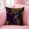 TThe Texas Chainsaw Massacre Cushion Cover Pillowcase Short Plush Invisible zipper Room Sofa Cushion Cover