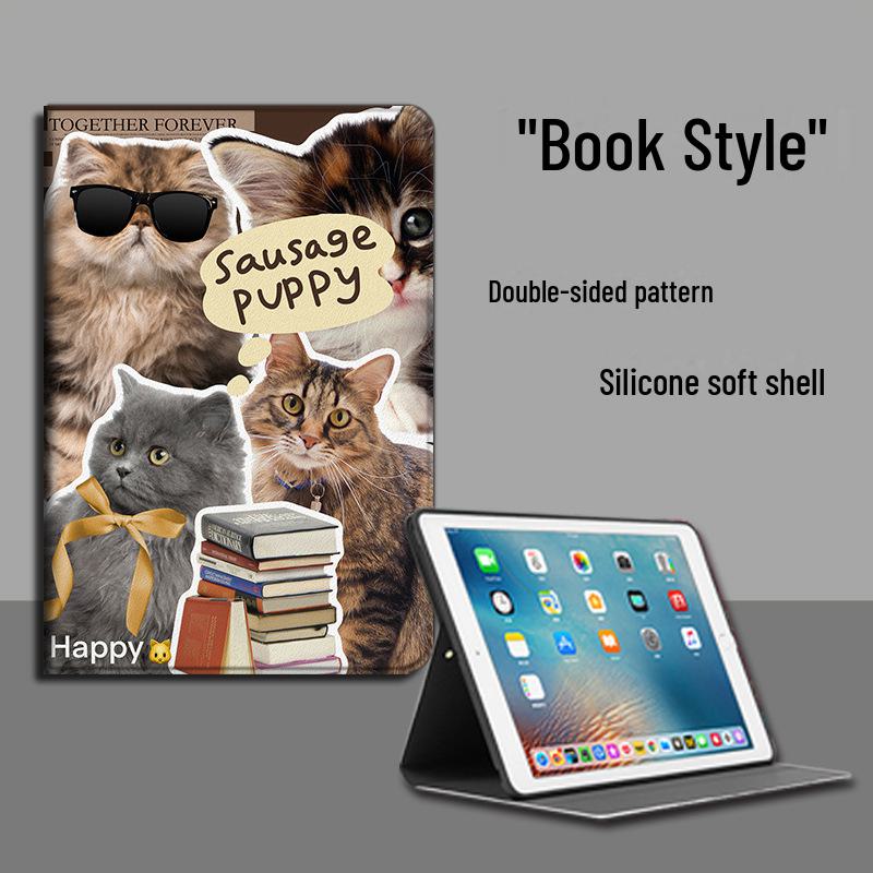 Cute Dog Tablet Protective Case for Apple iPad Pro 10.2, Mini 6, Air 5/4, 11" 10th Gen - Suitable for Various iPad Models.