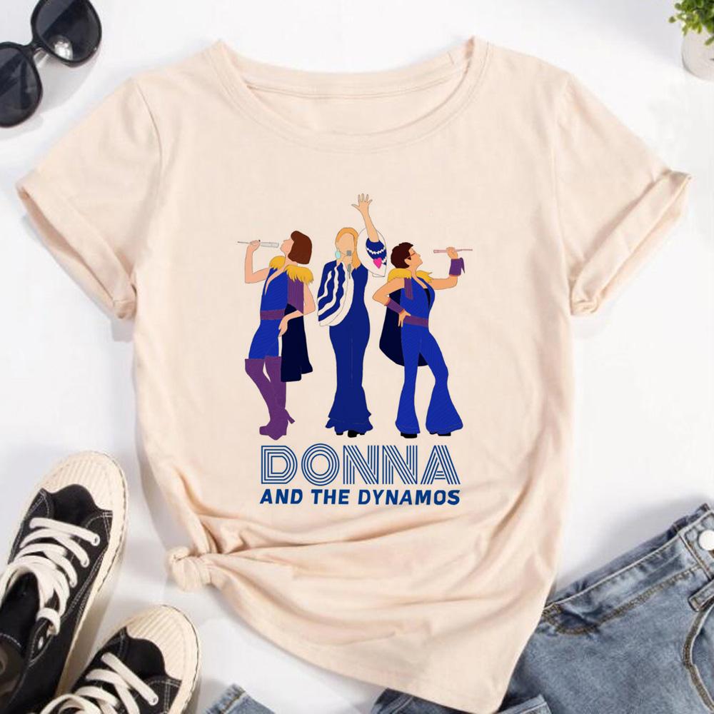 Футболка Mamma Mia Женская уличная одежда графическая аниме футболка женская харадзюку y2k Японская одежда