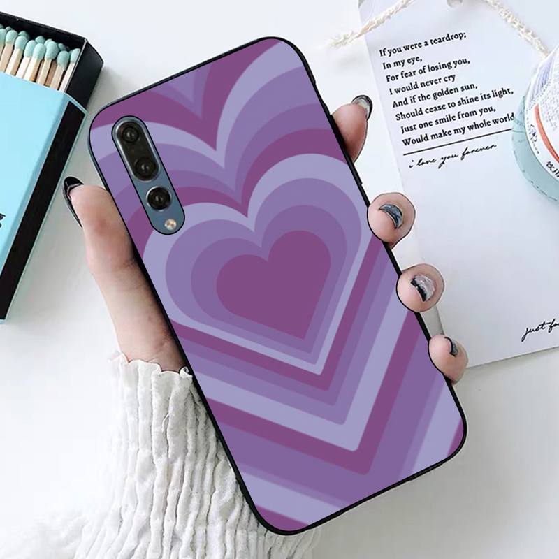 INS Fashion Sweet Love Heart чехол для телефона Huawei P30 40 20 10 8 9 lite pro plus Psmart2019