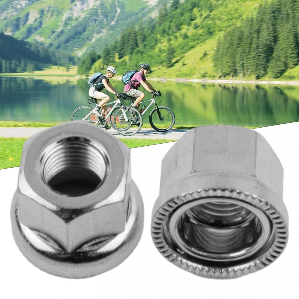 20G Bikes Crew Nut 2PCS Темно-серебристый винт абсолютно новый