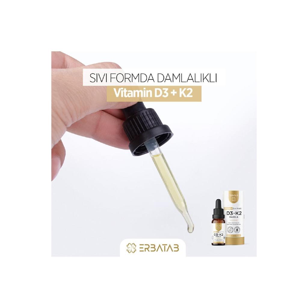 Витамин D3 K2 2 в 1 капли
