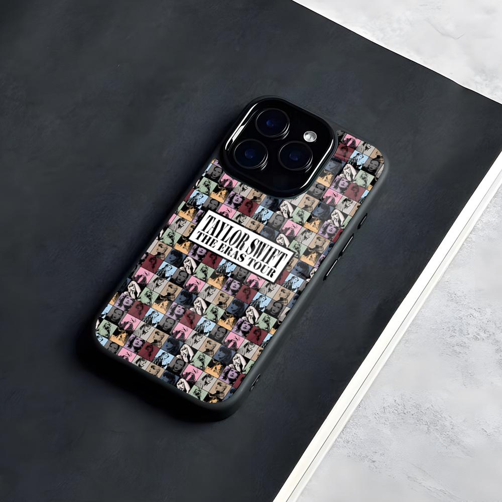 Чехол для телефона T-Taylor Showgirl S-SwiftS для IPhone 17 Pro Max 16 15 14 13 11 Pro Max Plus Стеклянный чехол для телефона