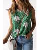 Azura Exchange Floral Leopard Print Tank Top