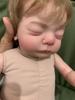 47CM 3D-Paint Skin Visible Veins Soft Silicone Cloth Body Reborn Boy Baby Doll Toy For Girl Like Real Sleeping Alive Boneca