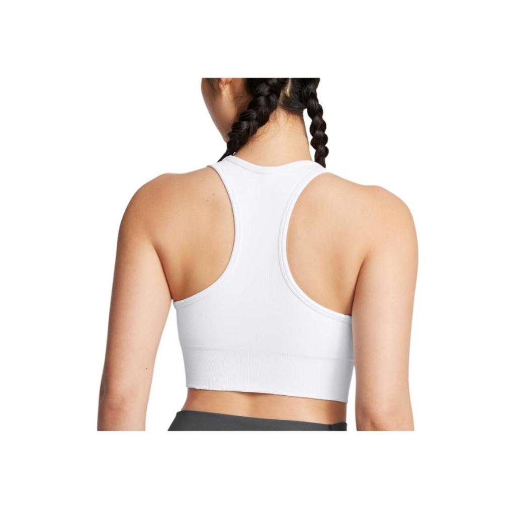 Under Armour Vanish Seamless Logo Print Outdoor Casual Pullover Sports Underwear Women Underwear White 1384419-100
