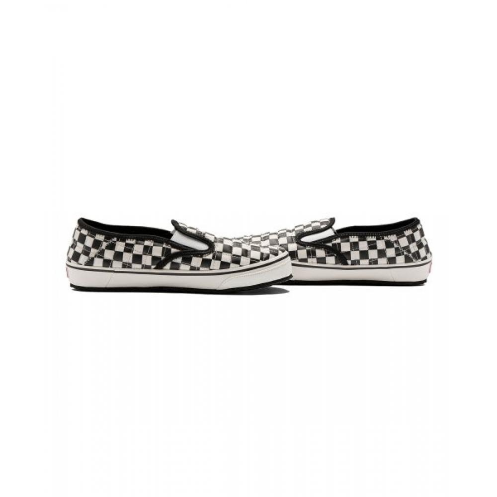 Vans Slip Er 2 checkErboard Black Classic White Vn0a4uwoib81