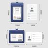 Кожаный держатель для ID-карты в стиле карабина с шейным ремешком Держатель для бейджа врача с ремешком Чехол для рабочей карты