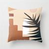 Nordic Abstract Geometry Simple Leaf Plant Art Print Pattern Cushion Cover Home Living Room Sofa Decoration Pillow Pillow Cover