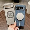 Для Google Pixel 7 Для чехла для телефона Magsafe Для Google Pixel 7A 7 Pro Магнитная беспроводная зарядка Кожаная задняя крышка Funda