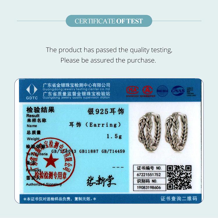 Bisaer Серьги-клипсы из стерлингового серебра 925 пробы с простым узлом для женщин, подарок на день рождения, изысканные ювелирные изделия