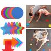 Dot Circles Sport Teaching Tools Colorful Carpet Spot Markers Sit Sitting Sticker Carpet Markers