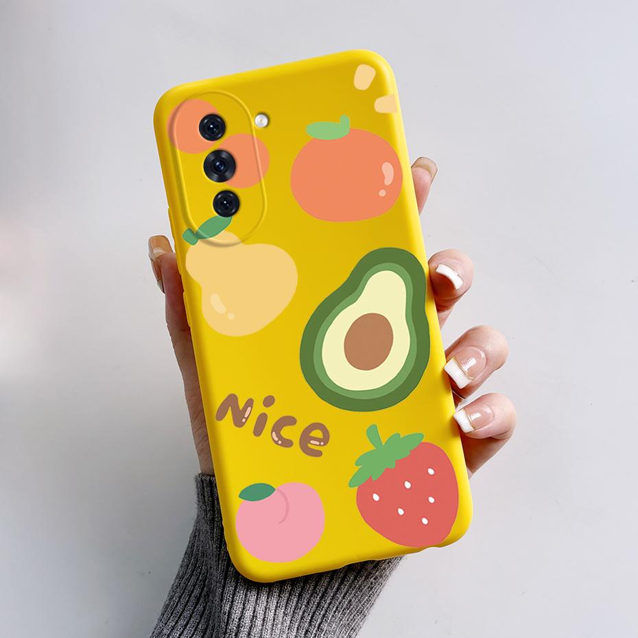 For Huawei Nova 10 Case Soft Silicone Stylish Painted Cover For Huawei Nova 10 Pro Bumper Back Coque Phone Case Nova10 Se Fundas