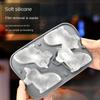 Food Grade Silicone Ice Mold with Clear Funnel-type Lid 3D Dachshund Corgi Ice Cube Mold, Pet Shapes Shape Ice Cube Tray