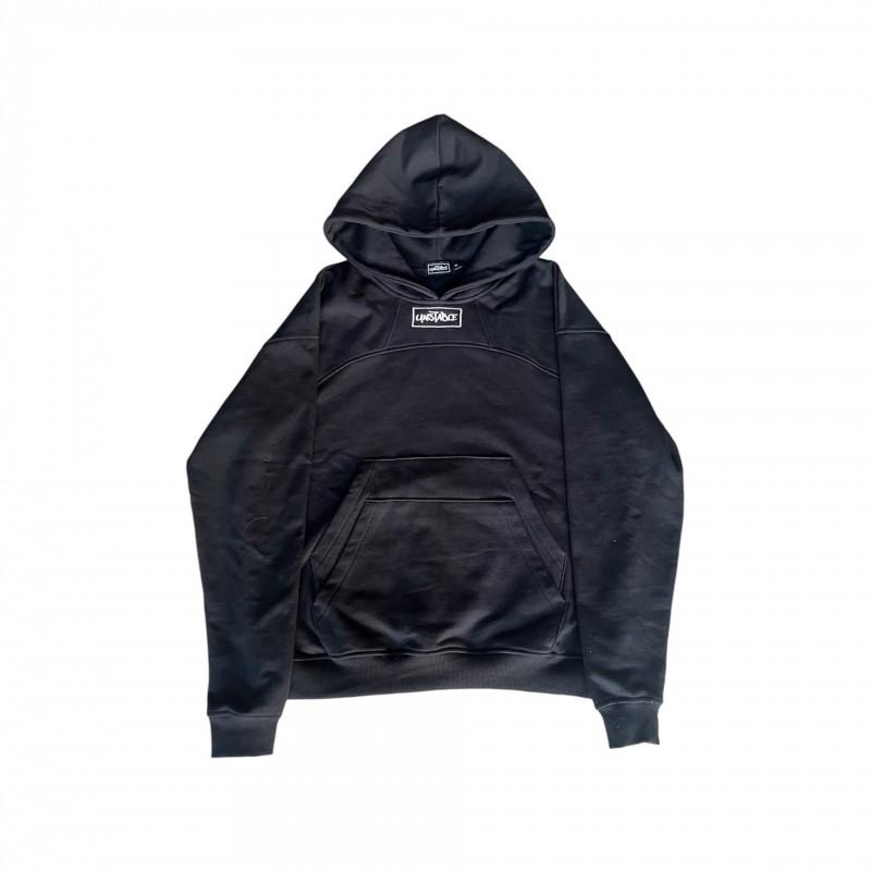 Unisex Hooded Long Sleeve Sweatshirt Loose Fit Casual Hip Hop Style Print Pullover Men Women Teens