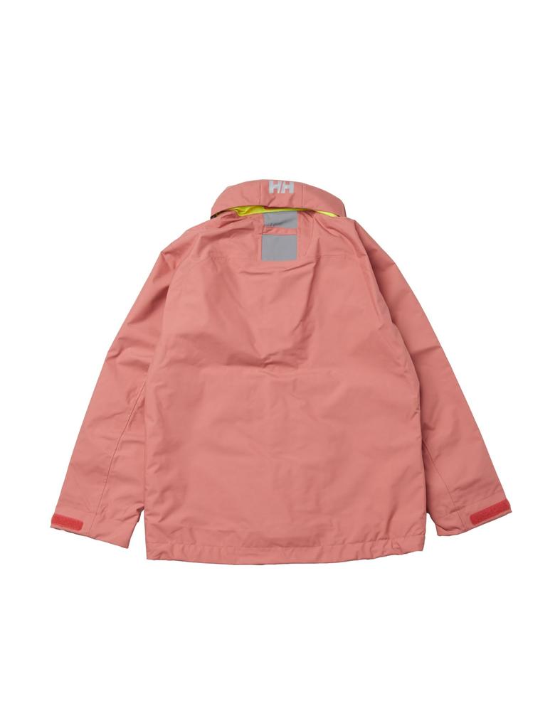Helly Hansen Kids' Ocean Frey Jacket, Unisex, HJ12350, Anemone Pink, Size M
