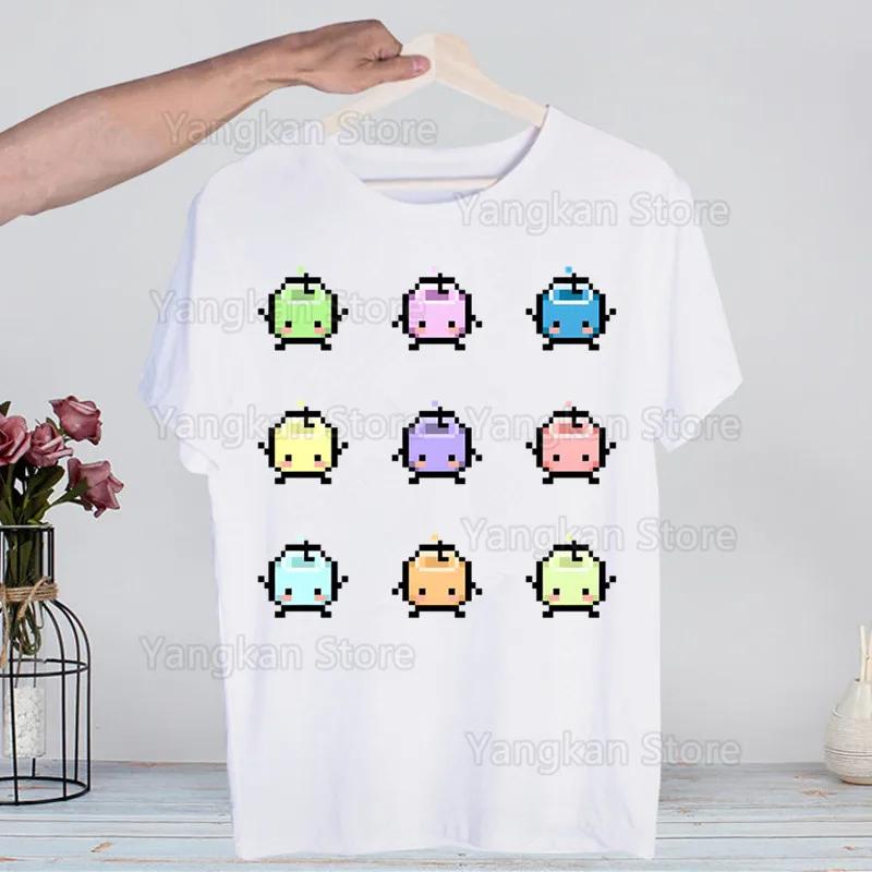 Футболки Stardew Valley Смешные Хип-хоп Летние Женские Мужские Футболки Уличная одежда Ульззанг Харадзюку Футболка