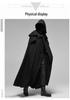 Unisex Black Halloween Cosplay Cloak Cape Costume