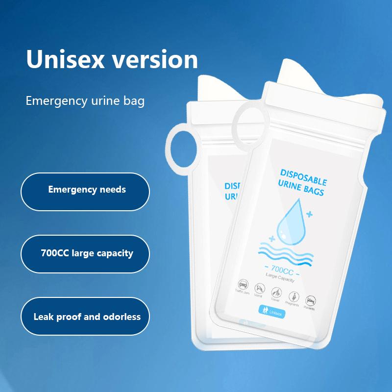 Portable Emergency Urinal Bag Outdoor Camping Pee Bags Disposable Travel Vomit Bag Mini Mobile Toilet For Men Women Children
