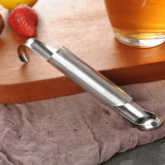 Tea Infuser Strainer Stainless Steel Bags Loose Leaf Filter with Hanging Hook Handle Multifunctional Tea Steeper for Tea Spices