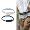 Носимый поясной вентилятор Hands Free сильный ветер охлаждение перезаряжаемый регулируемый ремень для путешествий кемпинг Fi