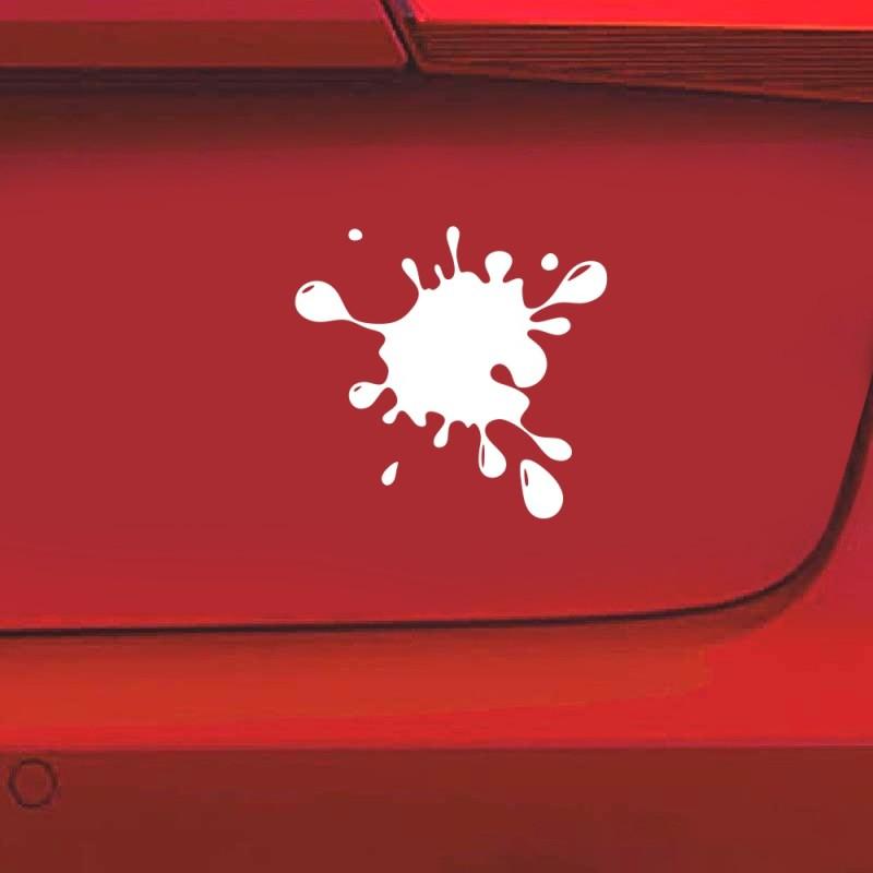 4 шт. забавные наклейки для автомобиля в форме капель воды виниловая наклейка автомобильные наклейки для автомобиля, бампера, окна автомобиля