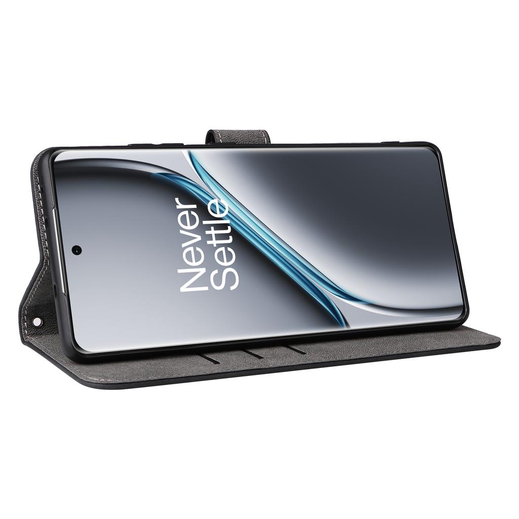 Для OnePlus Ace 3 Pro 5G Чехол Блокирующий RFID Кошелек Подставка Кожаный Чехол для Телефона