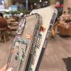 Прозрачный чехол для телефона с держателем карты для iPhone 15 Pro Max, чехол для iPhone 13 14 Pro 11 12 XR X XS Max 7 8 Plus SE, силиконовый чехол для календаря