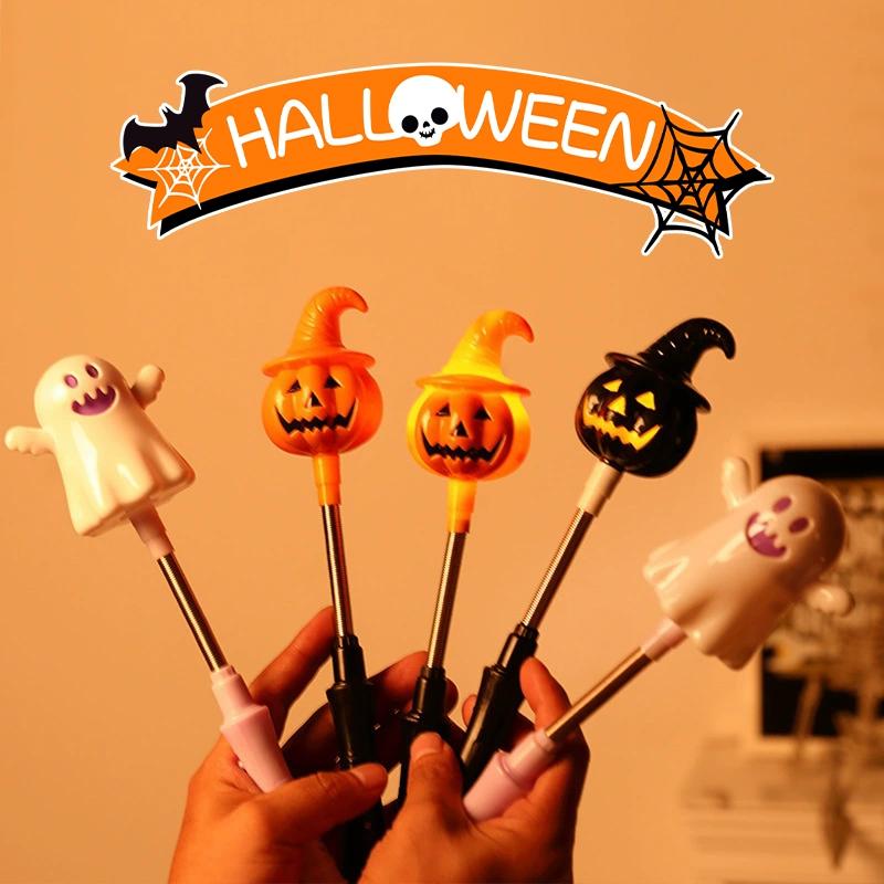 Хэллоуин Украшение Тыква Палочка Тыква Шейкер Лайтстик Ручной Призрак Светящийся Жезл Светящаяся Палочка День Мертвых Лайтстики