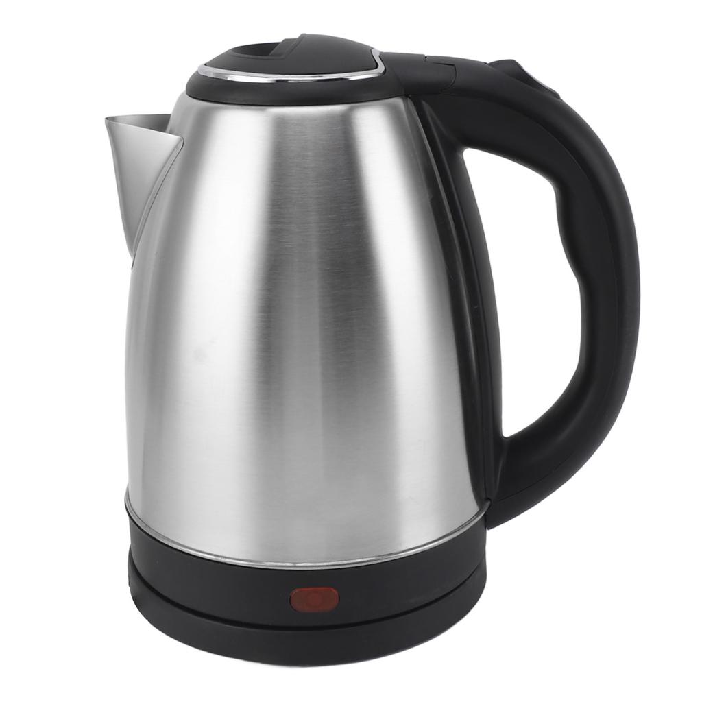 Electric Kettle 2L 1500W Auto Shut Off Stainless Steel Liner Fast Water Boiler for Tea Coffee EU