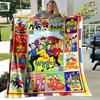 Мультфильм The Wiggles Легкое Удобное Мягкое Дышащее Ультратеплое Одеяло Постельное Белье Постельное Белье для Путешествий