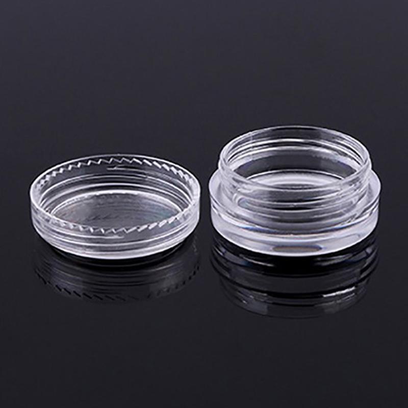 10X Clear Makeup Cosmetic Empty Jar Eyeshadow Face Cream Container Bottle