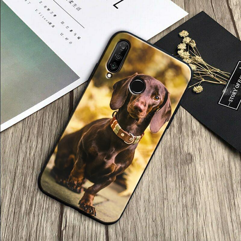 Dachshund Dog For Huawei Nova Y70 Y91 Y61 Y72 Y73 Y90 Y60 3i 7i 8i 11 12i 9 10 SE P20 P30 Pro P40 Lite Case