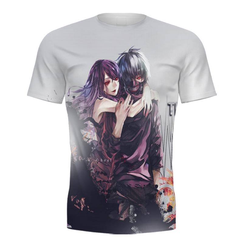 Мужская/женская летняя повседневная футболка с коротким рукавом, напечатанная на 3D-принтере