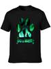 Top Short Sleeve Paw, Anime T Shirt Hip Hop Fashion Country Music Movie Peripheral