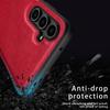 Для Samsung Galaxy S24 FE Ретро Чехол Кожаное покрытие PC+TPU Защита от царапин Чехол для телефона