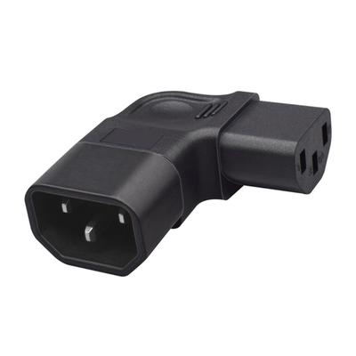 Адаптер питания IEC320 C14 - C13, Конвертер C13 - C14, Вилка C14 3 контакта - Розетка C13, Преобразователь питания, Адаптер для расширения питания