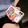 Чехол с цветным медведем и 6D покрытием для VIVO V27 V23E V25 Y21 Y21S Y02 OPPO A31 A15 Realme 10 C11 8 9 HUAWEI P40 Pro P30 Mate Nova Honor, мягкий чехол