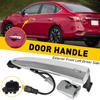 Передняя левая внешняя дверная ручка, крышка, защита от грязи, водонепроницаемый чехол, совместимый с Leaf 806469N00A 806451AA0A 12459871