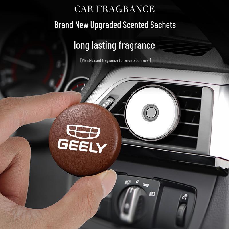 Автомобильный освежитель воздуха Geely для Xingrui, Emgrand, Boyue L, Xingyue L, Binyue - Премиальный парфюм в дефлектор