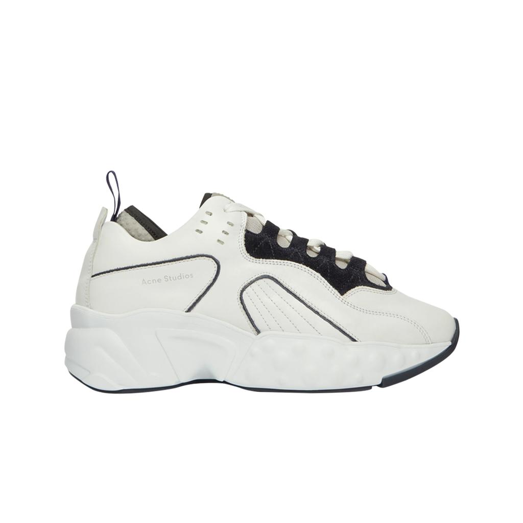 (w) Acne Studios Manhattan Leather Sneakers Multi White - 19fw/20ss