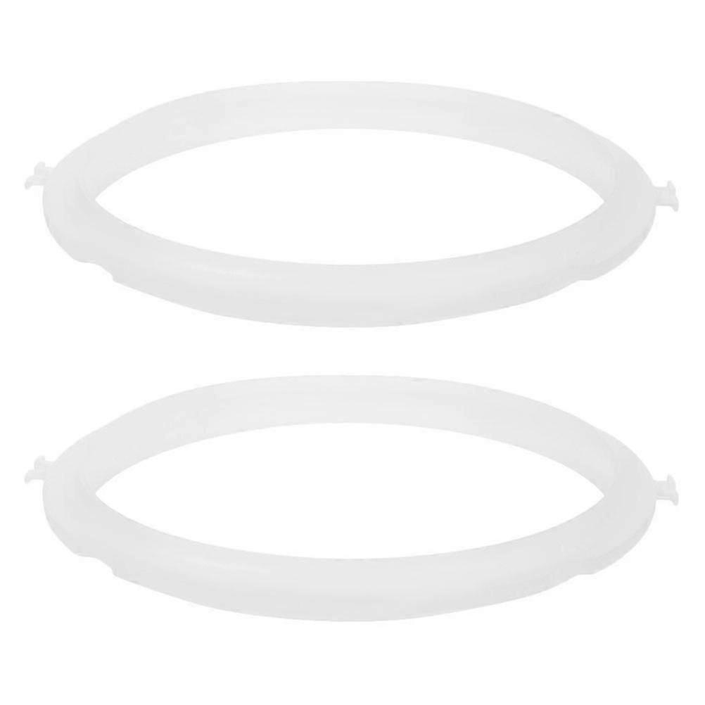 2026 Best!! Silicone Replacement Sealing Rings 2Pcs for Pressure Cooker Kitchen Use Circular Design Easy to Clean