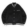 New Era New Era Varsity New York Magazine MELTON VARSITY NYMG BLK Jacket, Collaboration, Black, XXL,