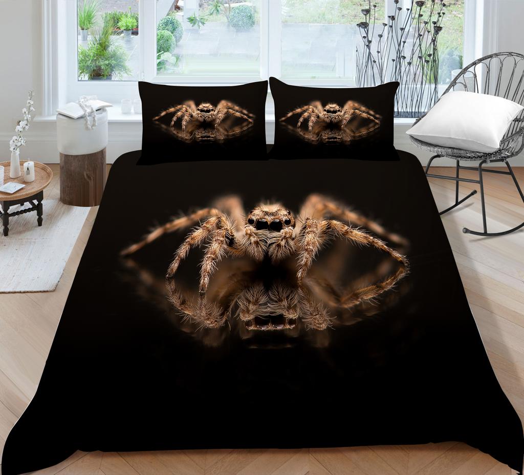 Комплект постельного белья на тему животных, роскошное пуховое одеяло и наволочка с 3D-принтом, 2/3 предмета, полноразмерное постельное белье из Австралии, Германии, США и Великобритании