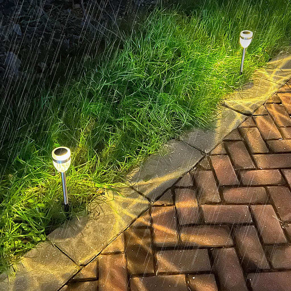 6шт. Солнечная садовая лампа. Открытое освещение двора. Светодиодный декоративный солнечный торшер.