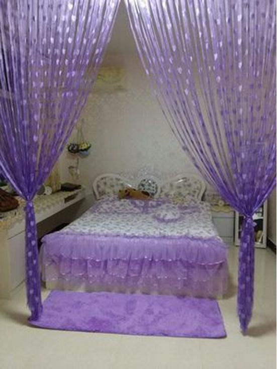 Занавеска из бусин Love Thread - ширина 1 м, высота 2 м: Дверь, Перегородка, Гостиная, Спальня, Крыльцо, Дизайн по Фэн-Шую